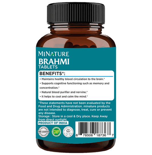 Minature Brahmi Tablets | Swadesiicart