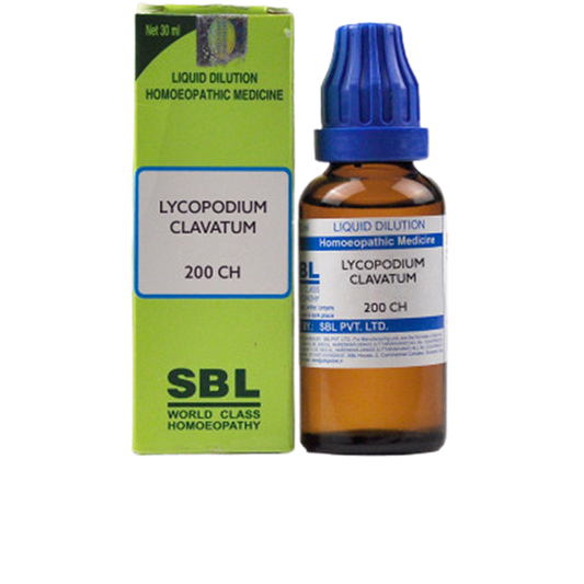 SBL Homeopathy Lycopodium Clavatum Dilution 200 CH