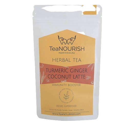 TeaNourish Turmeric Ginger Coconut Latte Herbal Tea
