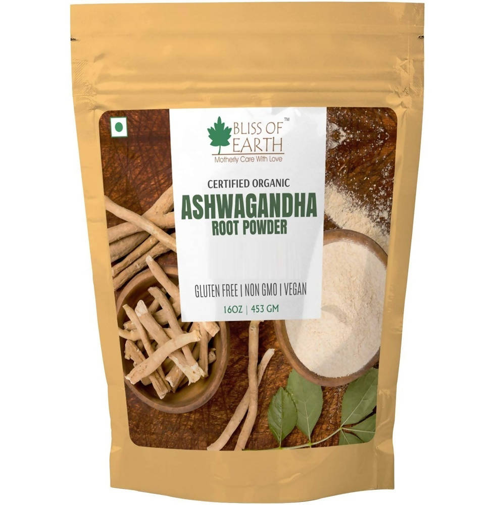 Bliss of Earth Ashwagandha Root Powder - Swadesiicart