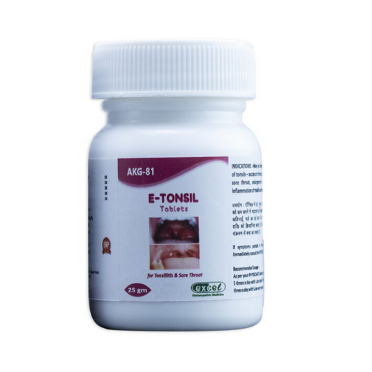 Excel Pharma E-Tonsil Tablets - Swadesiicart