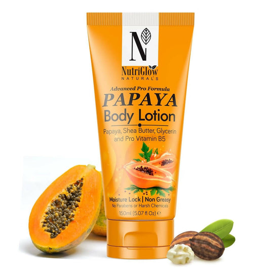 NutriGlow NATURAL'S Advanced Pro Formula Papaya Body Lotion - Nutriglow Cosmetics