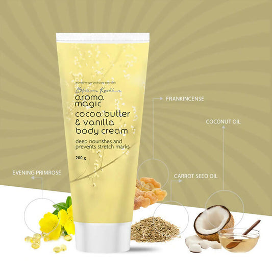 Blossom Kochhar Aroma Magic Cocoa Butter & Vanilla Body Cream - Swadesiicart