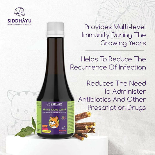 Siddhayu Ayurveda Immune Yogue Junior - Swadesiicart