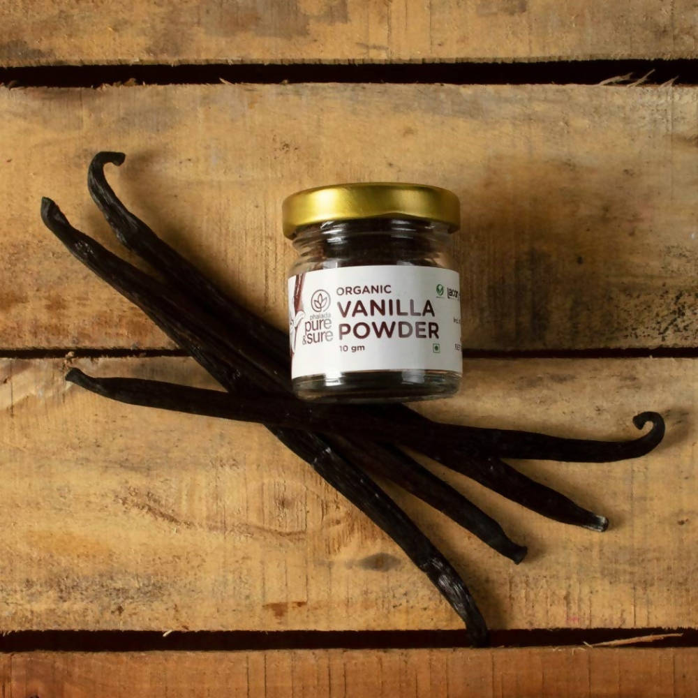 Pure & Sure Organic Vanilla Powder - Swadesiicart