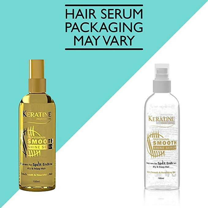 Keratine Professional Smooth Shine Hair Serum - Swadesiicart