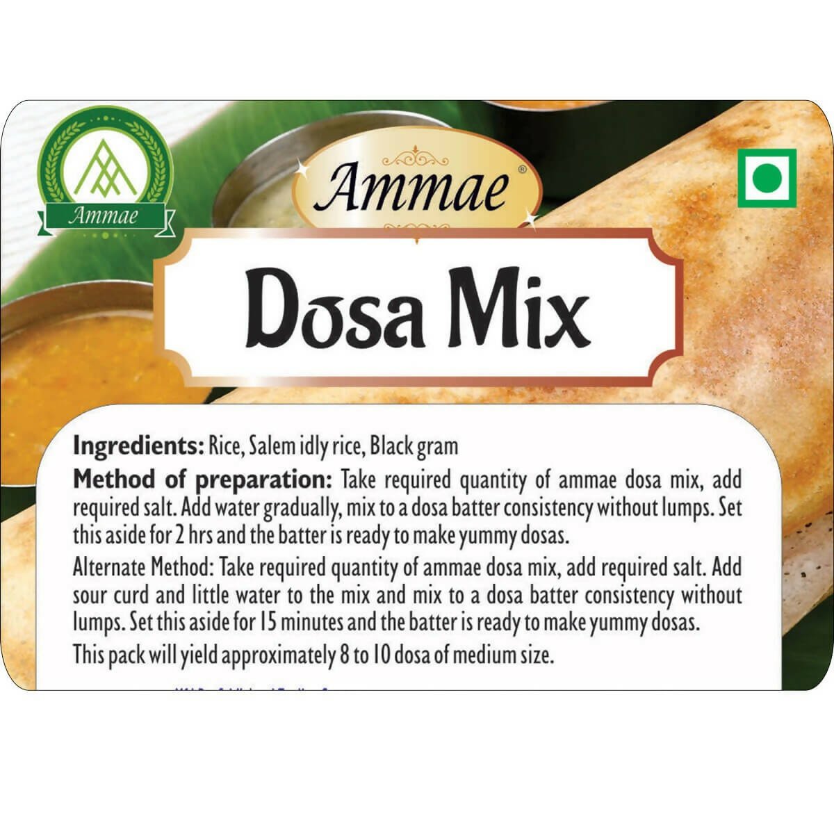 Ammae Dosa Mix - Swadesiicart