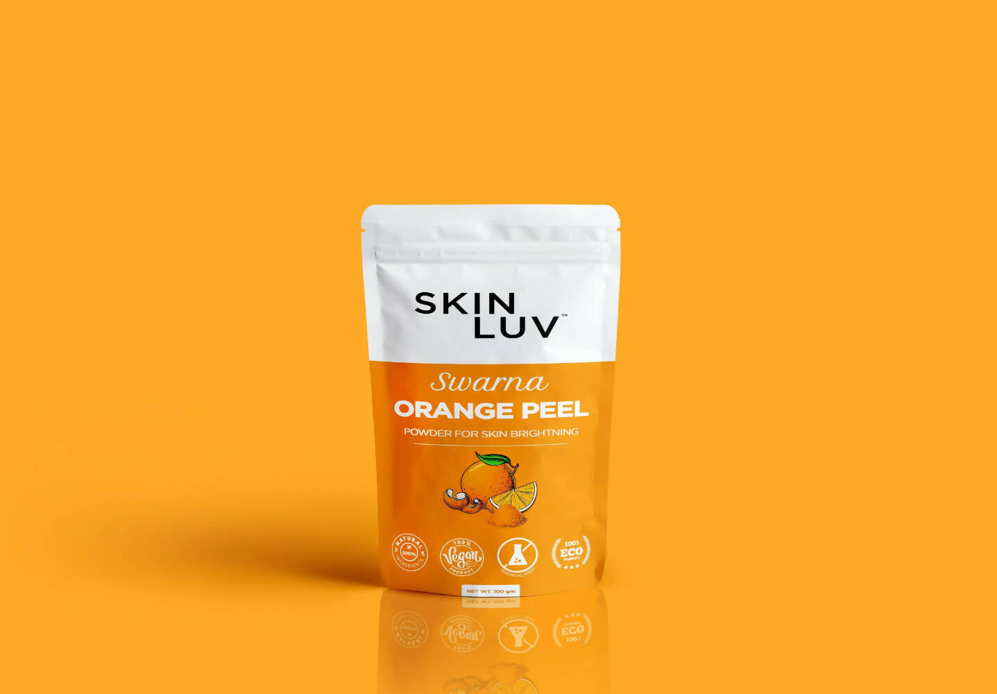 SkinLuv Swarna Orange Peel Powder - Swadesiicart