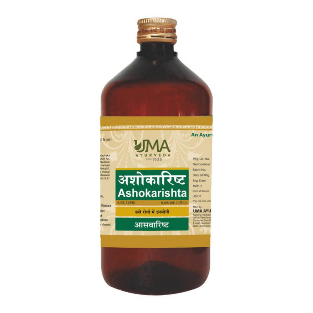 Uma Ayurveda Ashokarishta Syrup for Women - Uma Ayurveda