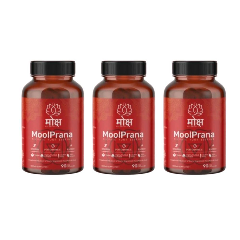 Moksha Botanicals Moolprana Capsules | Swadesiicart