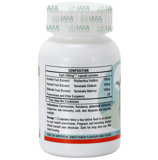Iafa Ayuveda Triphala Veg Capsules | Swadesiicart