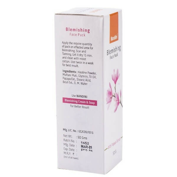 Nandini Herbal Blemishing Face Pack - Swadesiicart