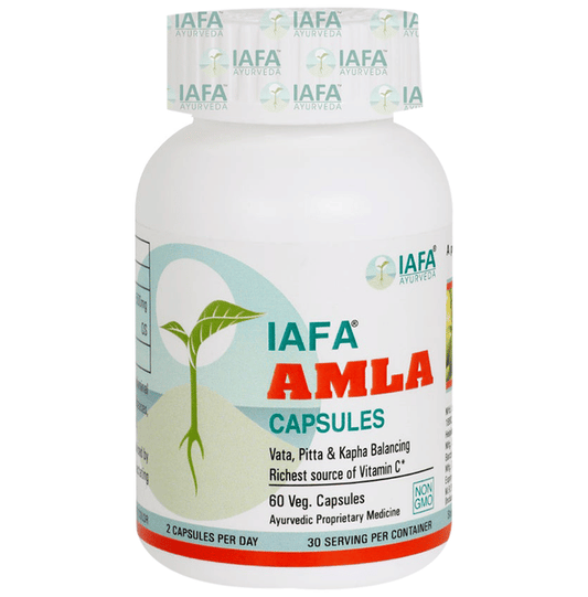 Iafa Ayuveda Amla Veg Capsules | Swadesiicart