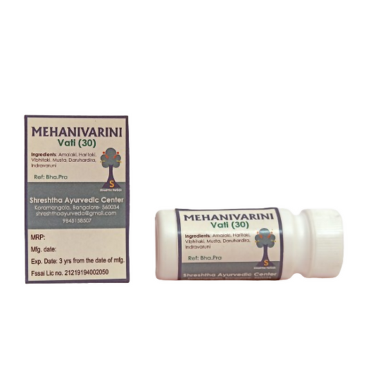 Shreshtha Herbals Mehanivarini Vati Tablets | Swadesiicart
