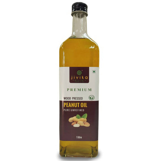 Jivika Naturals Cold Pressed Peanut Oil - Swadesiicart