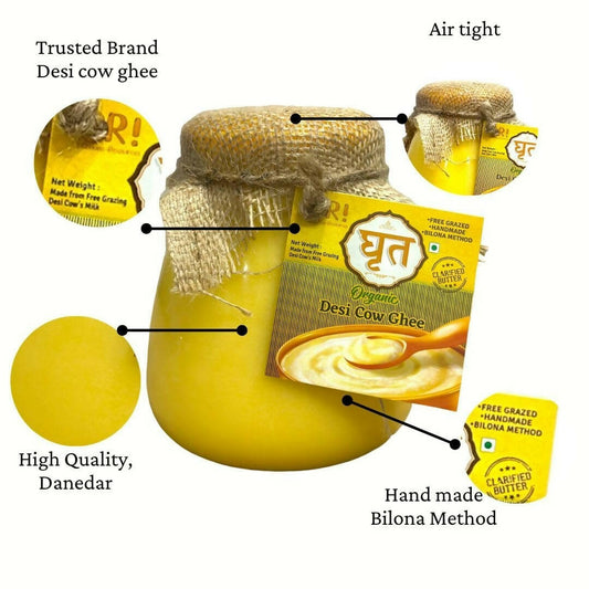 Or Optimum Resources Cow Ghee | Cow Ghee, Tradionally Hand-Cured Churned and Vedic Bilona Method - Swadesiicart