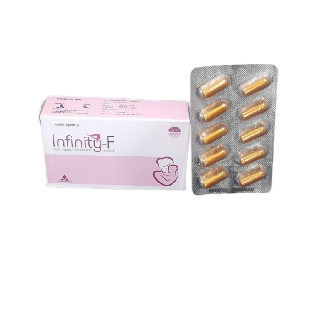 Shreshtha Herbals Infinity-F Capsules | Swadesiicart