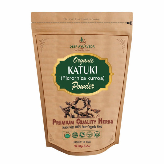 Deep Ayurveda Organic Kutuki Powder - DEEP AYURVEDA