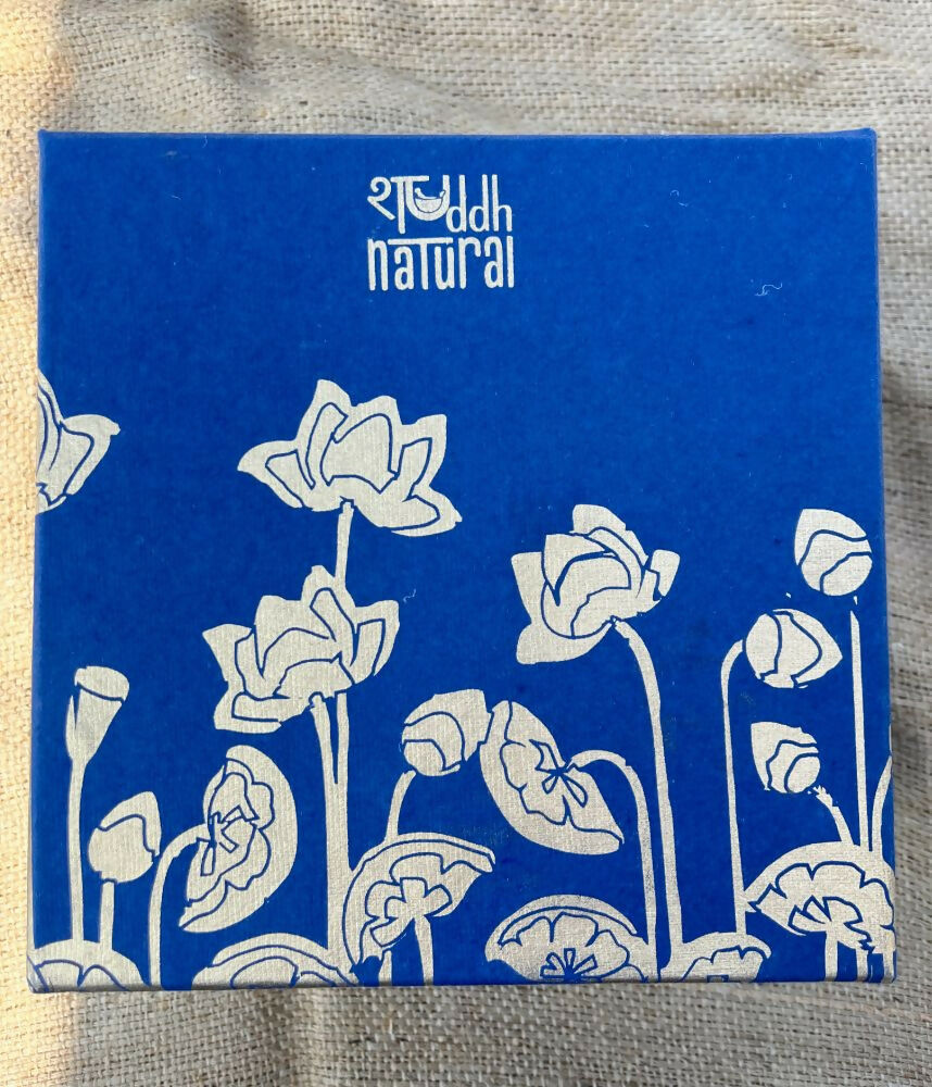 Shuddh Natural Ubtan Based Herbal Gulal, Ayurvedic Thandai Powder, Floral Tisane, Natural Honey | Holi Gift Hamper