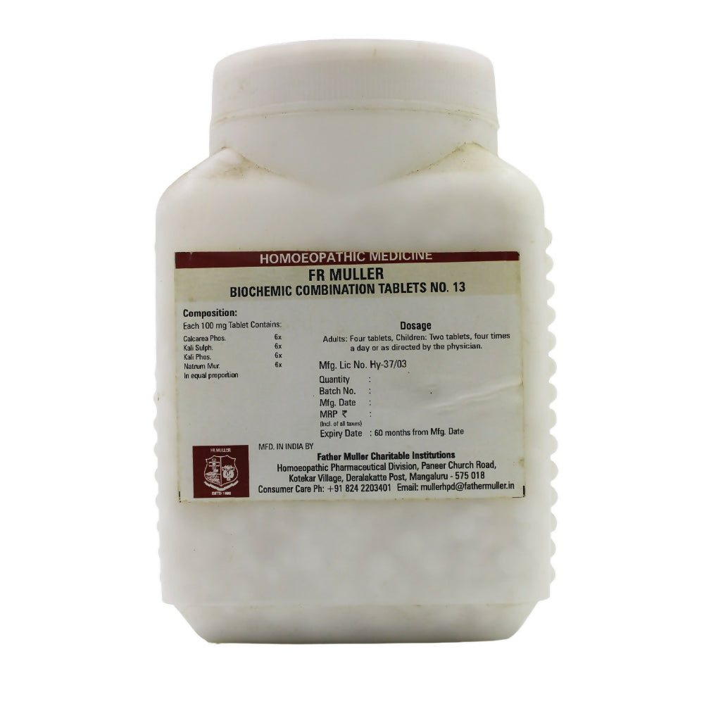 Father Muller Bio Combination No 13 Tablets | Swadesiicart