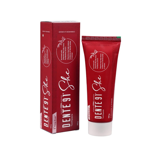 Dente91 She Toothpaste Specially Crafted For Women, Remove Plaque