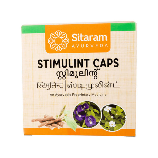 Sitaram Ayurveda Stimulint Capsules | Swadesiicart