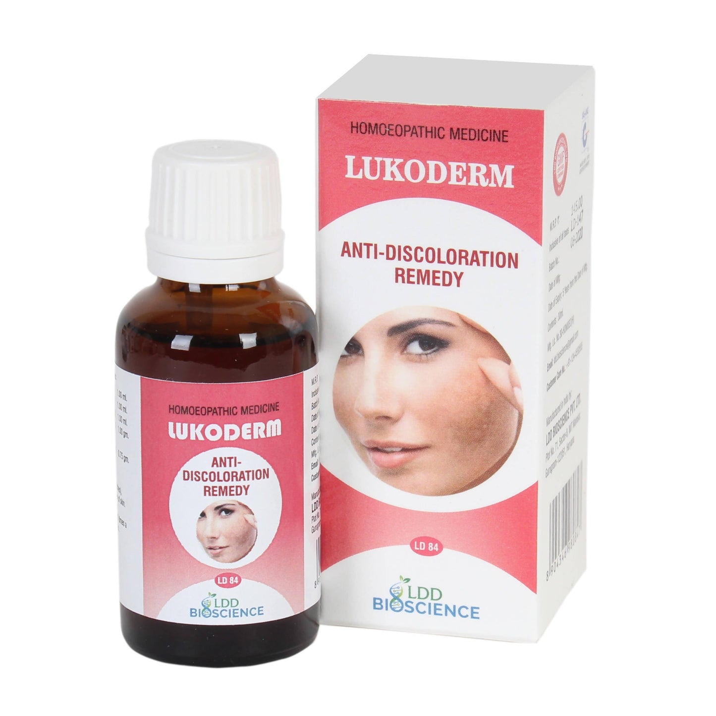 LDD Bioscience Homeopathy Lukoderm Drops | Swadesiicart