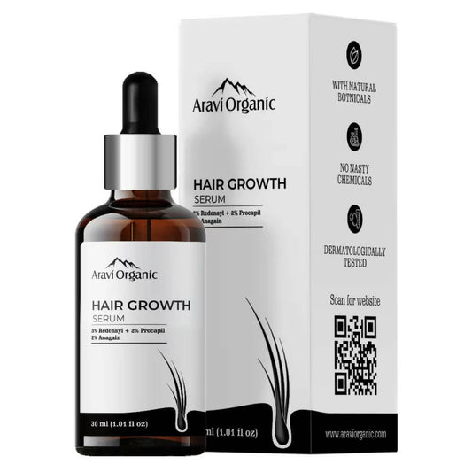 Aravi Organic Advanced Hair Growth Serum | Swadesiicart