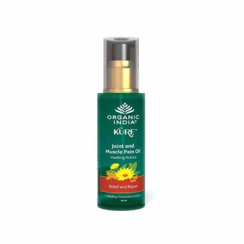 Organic India Joint and Muscle Pain Oil - 60ml | Swadesiicart