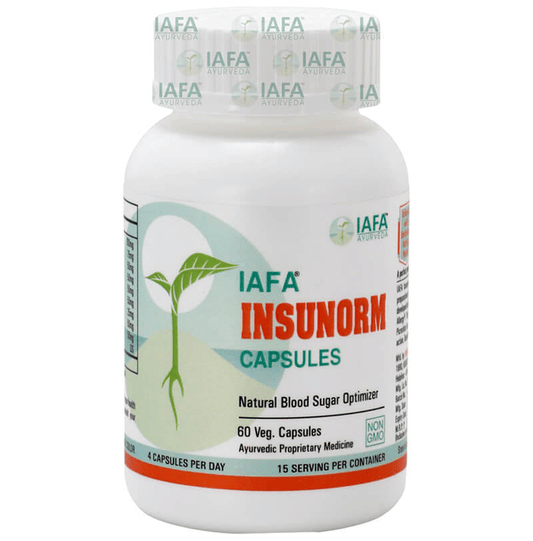 Iafa Ayuveda Insunorm Veg Capsules | Swadesiicart
