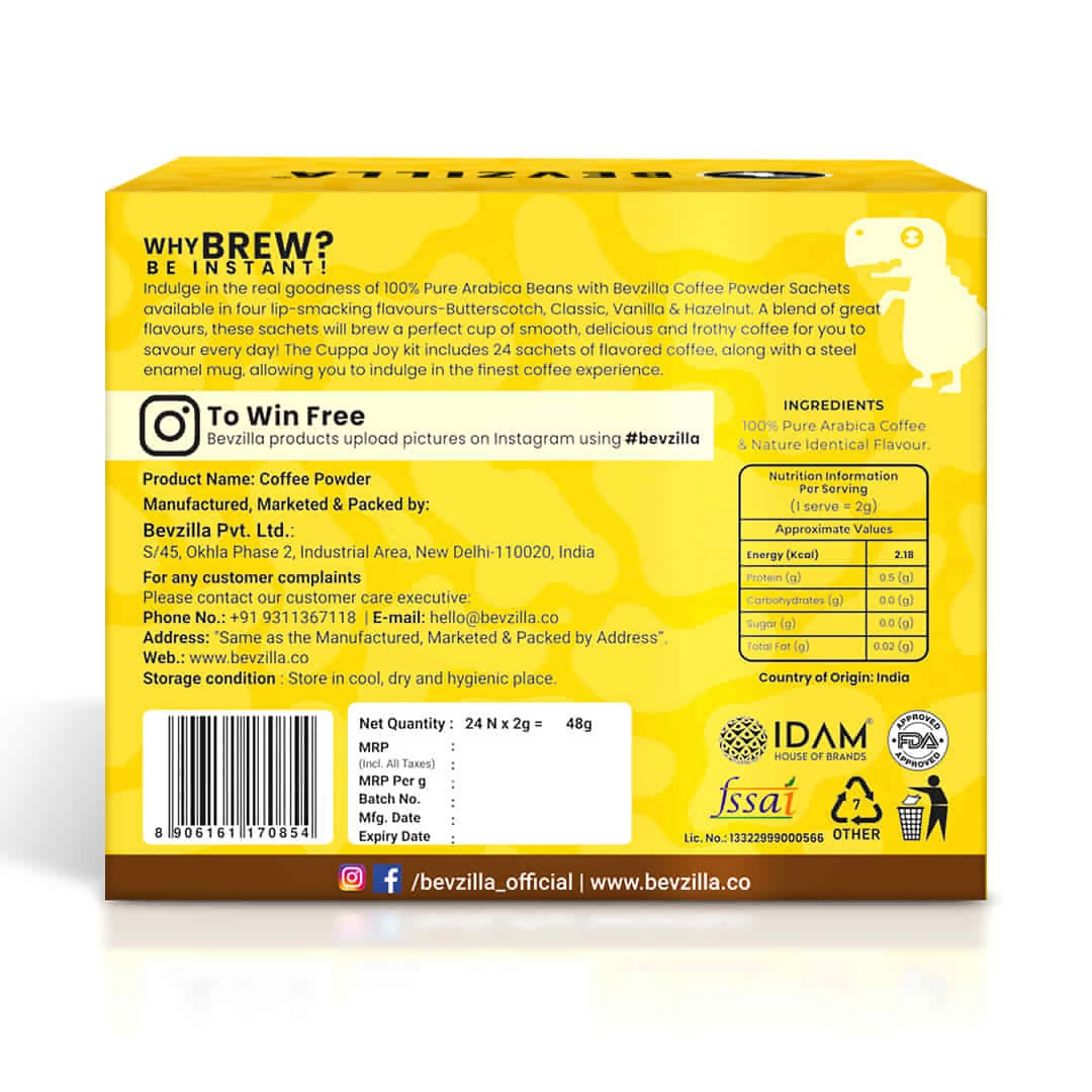 Bevzilla Cuppa Joy | Swadesiicart