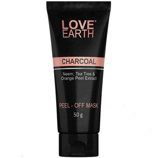 Love Earth Charcoal Peel-Off Mask | Swadesiicart