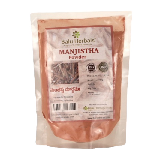 Balu Herbals Rubia Cordifolia (Manjishta) Powder - Balu Herbals