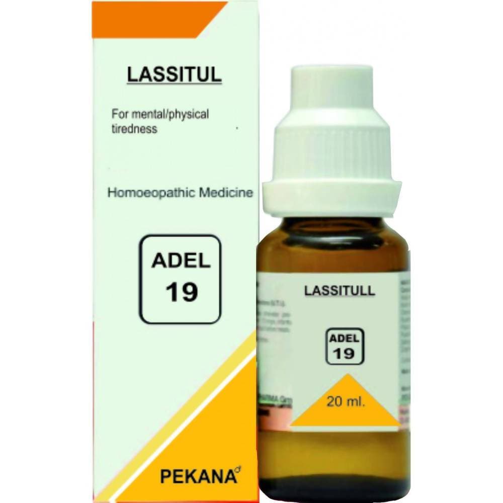 Adel Homeopathy 19 Lassitul Drop | Swadesiicart