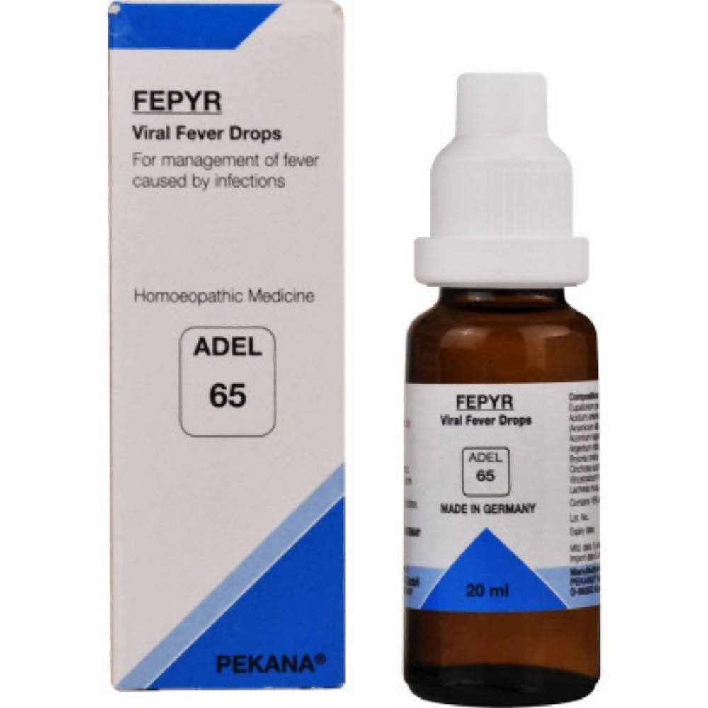 Adel Homeopathy 65 Fepyr Drops | Swadesiicart