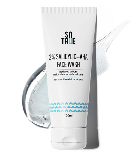 Sotrue 2% Salicylic Acid Face Wash - Swadesiicart