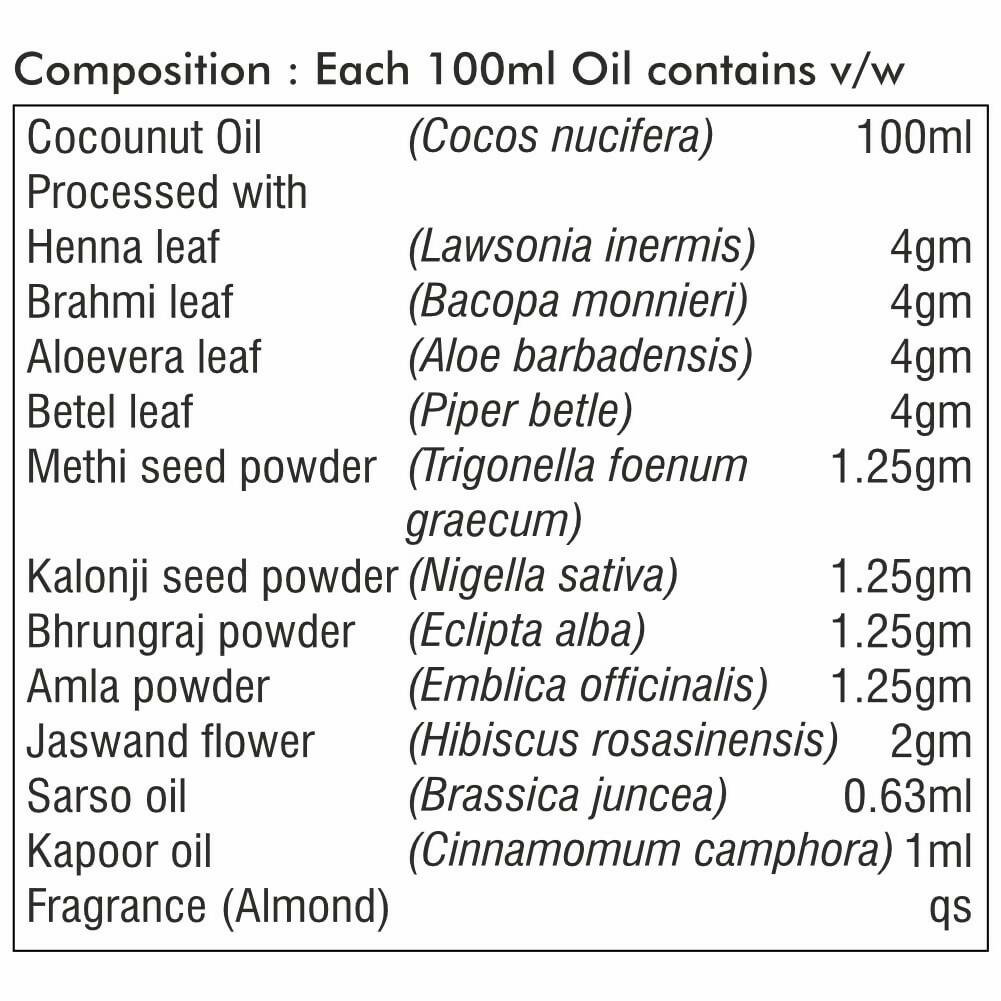 Herbal Hills Keshohills Plus Forte Ayurvedic Hair Oil - Swadesiicart