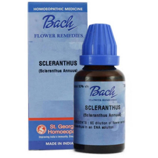 St. George's Bach Flower Remedies Scleranthus Dilution | Swadesiicart