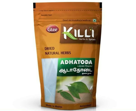 Killi Adhatoda Leaves Powder | Adusa | Vasaka | Swadesiicart