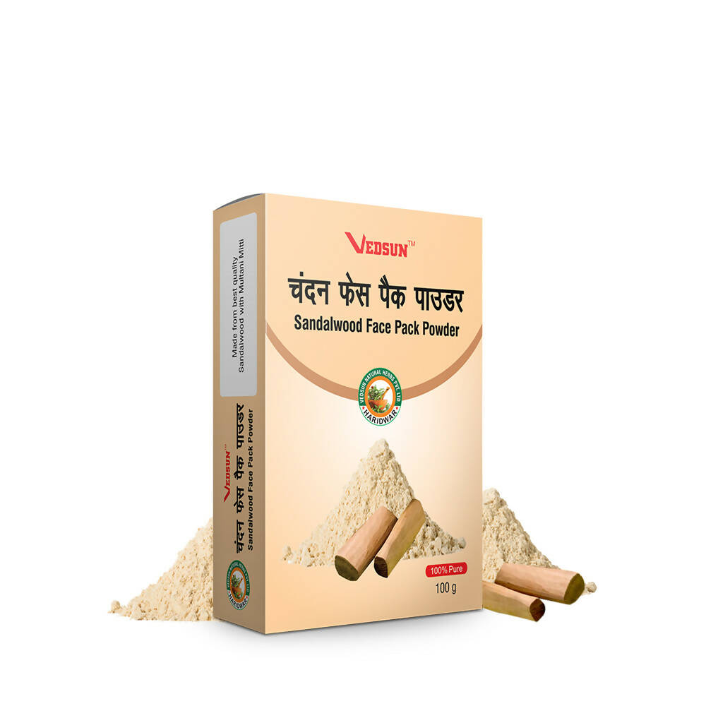 Vedsun Naturals Chandan Face Pack Powder - Vedsun