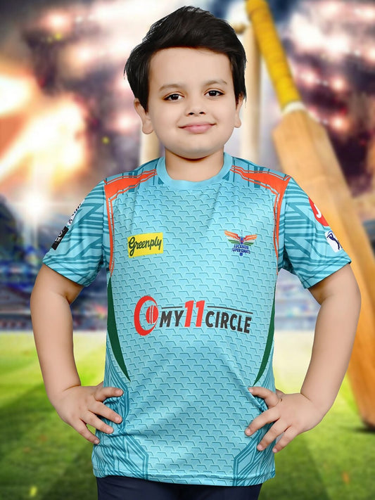 Baesd Boys Sports Printed Cricket Jersey IPL, T20 T-shirt
