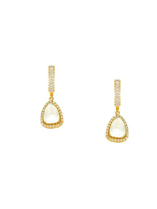 Women's Moissanite Diamond Earrings - Ruby Raang | Swadesiicart