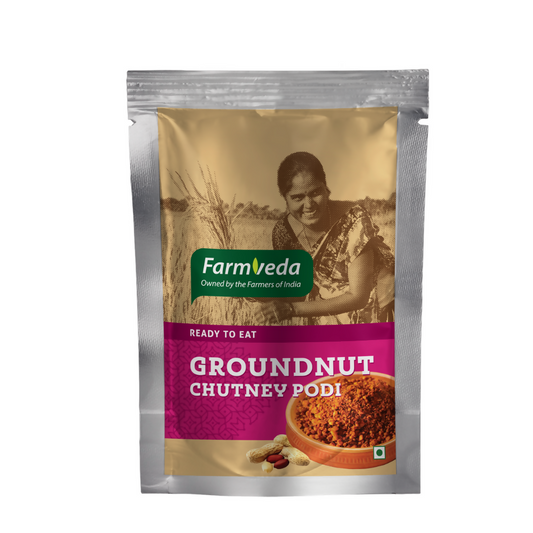 Farmveda Ready To Eat- Groundnut Chutney Podi - Farmveda