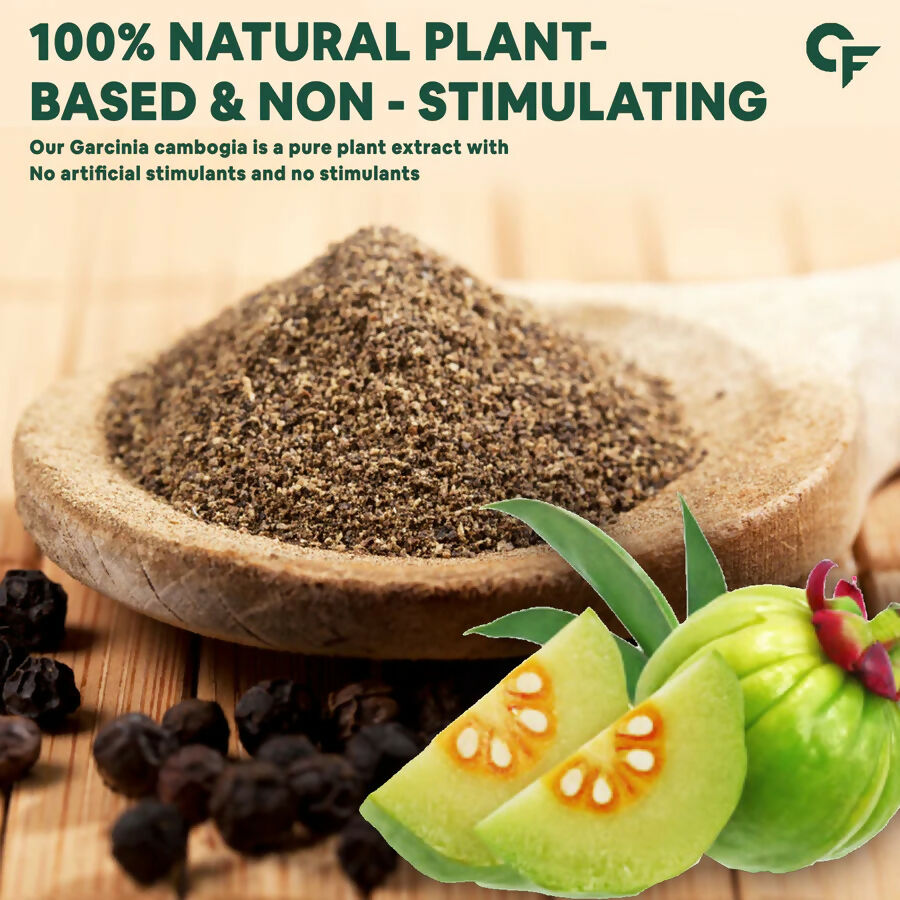 Carbamide Forte Garcinia Cambogia 3000mg Tablets with 6mg Piperine | Swadesiicart