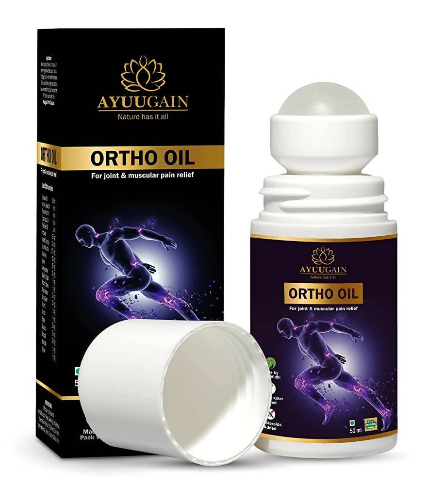 Ayuugain Ortho Oil for Joint & Muscle Pain Relief - Ayuugain