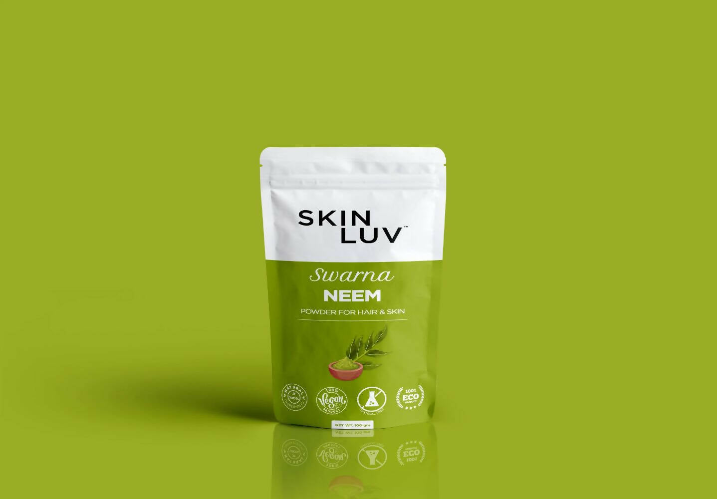 SkinLuv Swarna Neem Powder For Hair & Skin - Swadesiicart