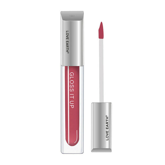Love Earth Lip Gloss - Blow Up (Dark Pink) - Love Earth