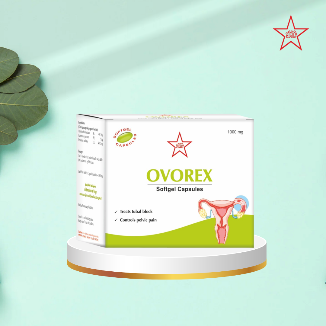Skm Ayurveda Ovorex Softgel Capsules | Swadesiicart