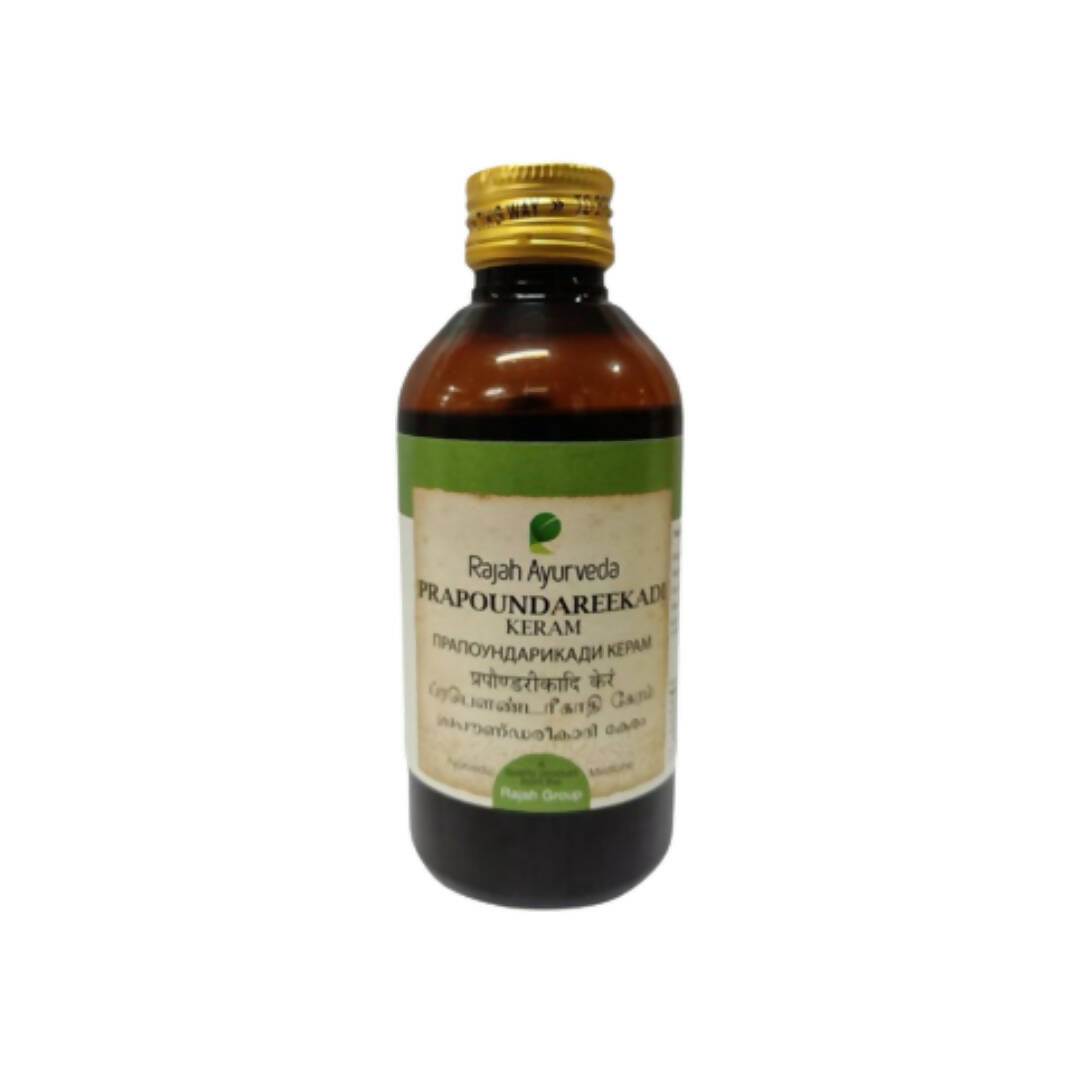 Rajah Ayurveda Prapoundareekadi Thailam - Rajah Ayurveda