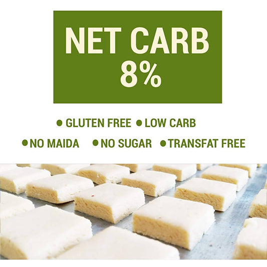 NutroActive Desi Ghee Keto Coconut Barfi | Swadesiicart